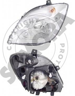 Somora 172316H - Projecteur principal droxauto.com