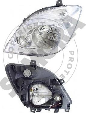 Somora 172316 - Projecteur principal droxauto.com