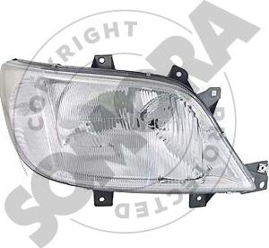 Somora 172215H - Projecteur principal droxauto.com