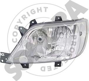 Somora 172216A - Projecteur principal droxauto.com