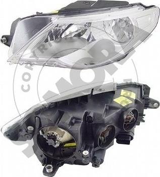 Somora 352016M - Projecteur principal droxauto.com