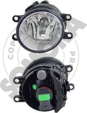 Somora 312812A - Projecteur antibrouillard droxauto.com