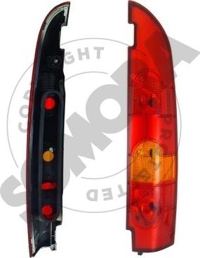 Somora 244471 - Feu arrière droxauto.com
