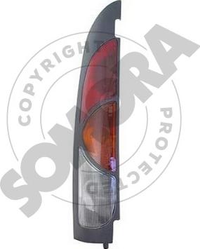 Somora 244372V - Feu arrière droxauto.com