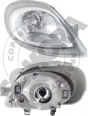 Somora 245115 - Projecteur principal droxauto.com