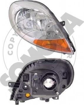 Somora 245215 - Projecteur principal droxauto.com