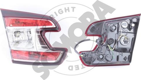 Somora 243471VEA - Feu arrière droxauto.com