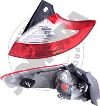 Somora 243471 - Feu arrière droxauto.com