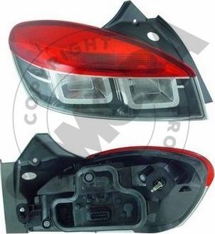 Somora 243472VB - Feu arrière droxauto.com