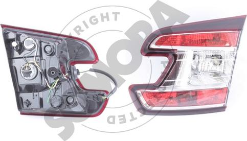 Somora 243472VEA - Feu arrière droxauto.com