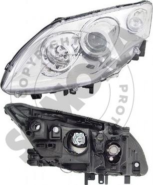 Somora 242416A - Projecteur principal droxauto.com