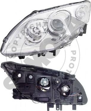 Somora 242416 - Projecteur principal droxauto.com