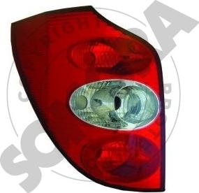 Somora 242272E - Feu arrière droxauto.com