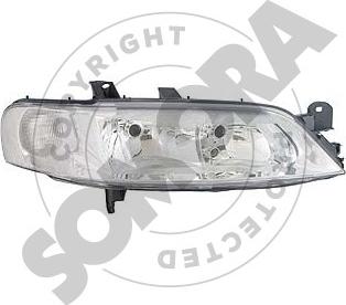 Somora 210515V - Projecteur principal droxauto.com