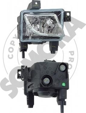 Somora 210711 - Projecteur antibrouillard droxauto.com