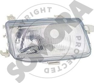 Somora 211515CA - Projecteur principal droxauto.com