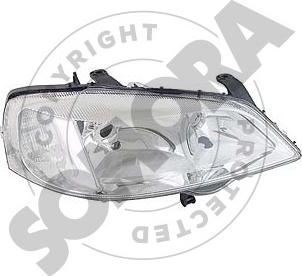 Somora 211715H - Projecteur principal droxauto.com