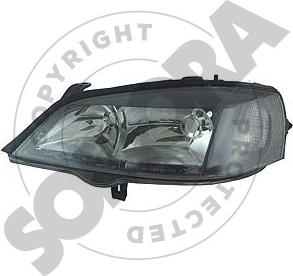 Somora 211716A - Projecteur principal droxauto.com