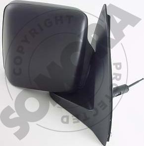 Somora 212555B - Rétroviseur extérieur droxauto.com