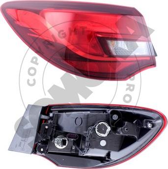 Somora 212071DV - Feu arrière droxauto.com