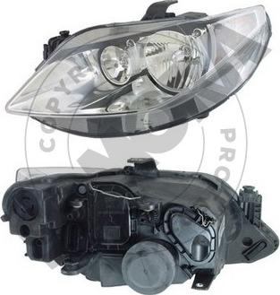 Somora 280616VA - Projecteur principal droxauto.com