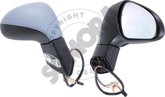 Somora 220955 - Rétroviseur extérieur droxauto.com