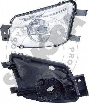 Somora 220911 - Projecteur antibrouillard droxauto.com