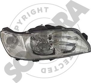 Somora 220615C - Projecteur principal droxauto.com