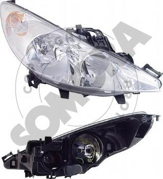 Somora 221515V - Projecteur principal droxauto.com