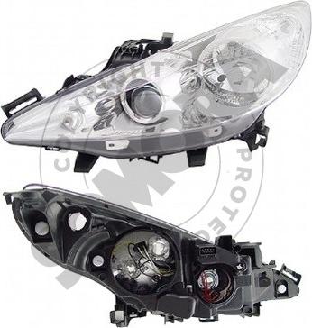 Somora 221516A - Projecteur principal droxauto.com