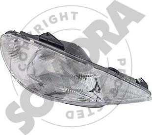 Somora 221315 - Projecteur principal droxauto.com