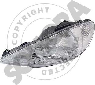 Somora 221316 - Projecteur principal droxauto.com