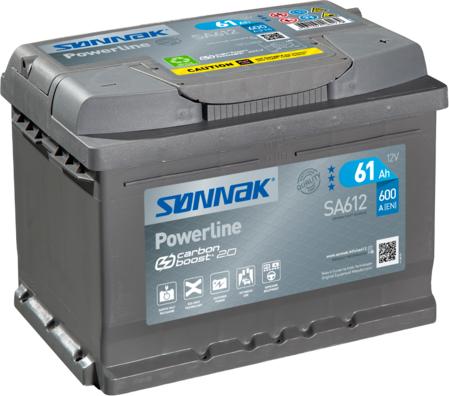 Sonnak SA612 - Batterie de démarrage droxauto.com