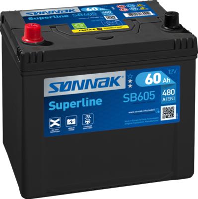 Sonnak SB605 - Batterie de démarrage droxauto.com