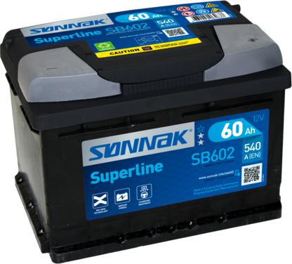 Sonnak SB602 - Batterie de démarrage droxauto.com