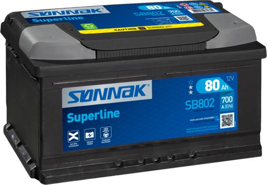 Sonnak SB802 - Batterie de démarrage droxauto.com