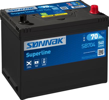 Sonnak SB704 - Batterie de démarrage droxauto.com