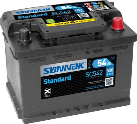Sonnak SC542 - Batterie de démarrage droxauto.com