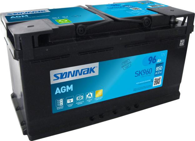 Sonnak SK960 - Batterie de démarrage droxauto.com