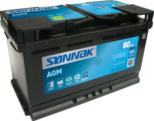 Sonnak SK800 - Batterie de démarrage droxauto.com