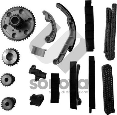 SONOVA MKC00129 - Kit de distribution par chaîne droxauto.com