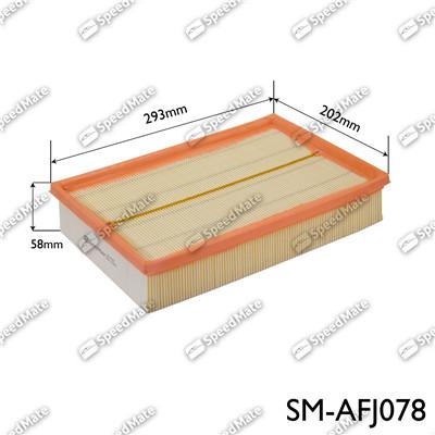 SpeedMate SM-AFJ078 - Filtre à air droxauto.com