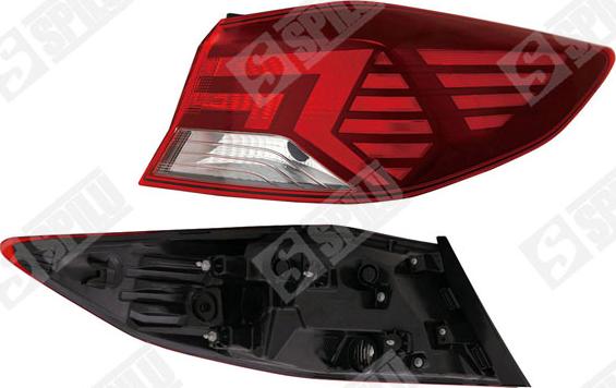 Spilu 491236 - Feu arrière droxauto.com