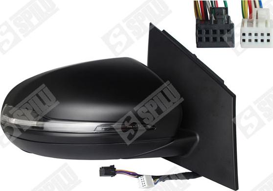 Spilu 59593 - Rétroviseur extérieur droxauto.com