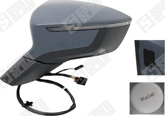 Spilu 59690 - Rétroviseur extérieur droxauto.com