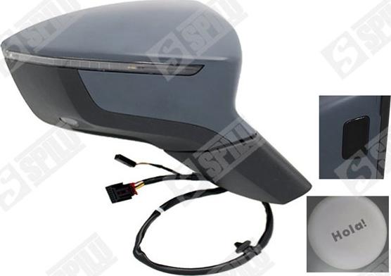 Spilu 59692 - Rétroviseur extérieur droxauto.com