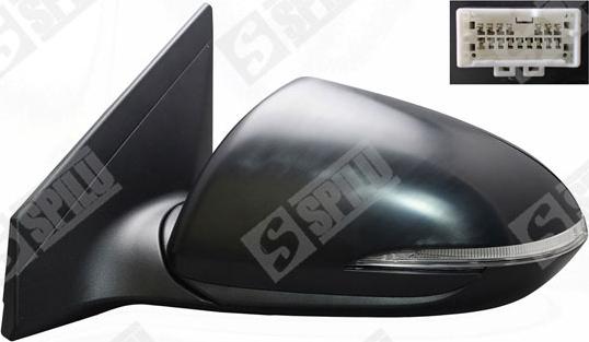 Spilu 59165 - Rétroviseur extérieur droxauto.com