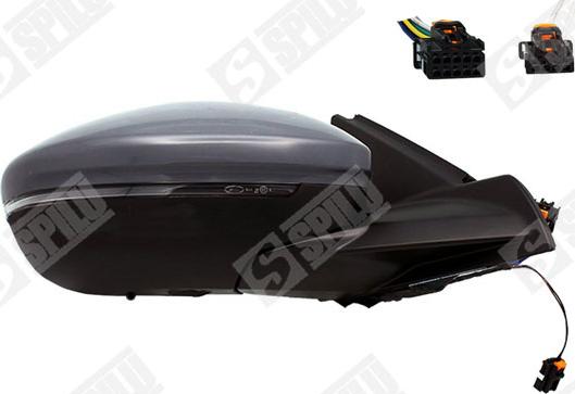 Spilu 59100 - Rétroviseur extérieur droxauto.com