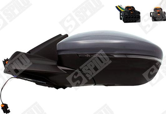 Spilu 59101 - Rétroviseur extérieur droxauto.com