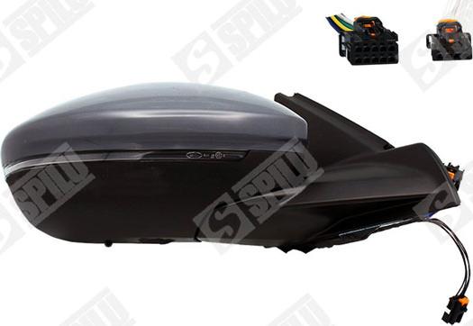 Spilu 59102 - Rétroviseur extérieur droxauto.com